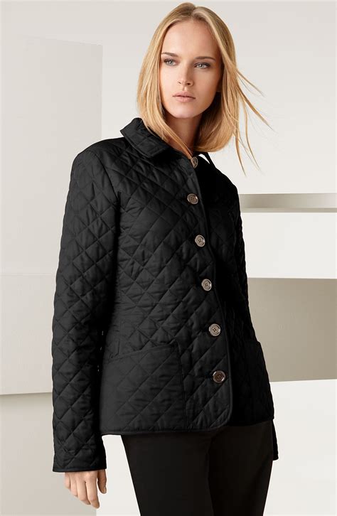 burberry womens puffer jacket|Burberry quilted jackets for women.